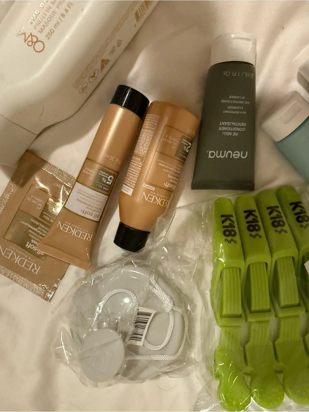 Redken Neuma K18 o&m Travel Size Hair Care Kit in Teal & Green